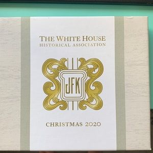 White House 2020 JFK Christmas ornament NIB